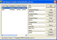 DreamJob.com.au Job Search Tracker screenshot